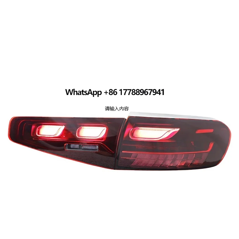 

JUSHUN 2020-2023 Red Lens Color LED Tail Lights Upgrade for Mercedes Benz G Class GLS W167 Wholesale 12V Voltage