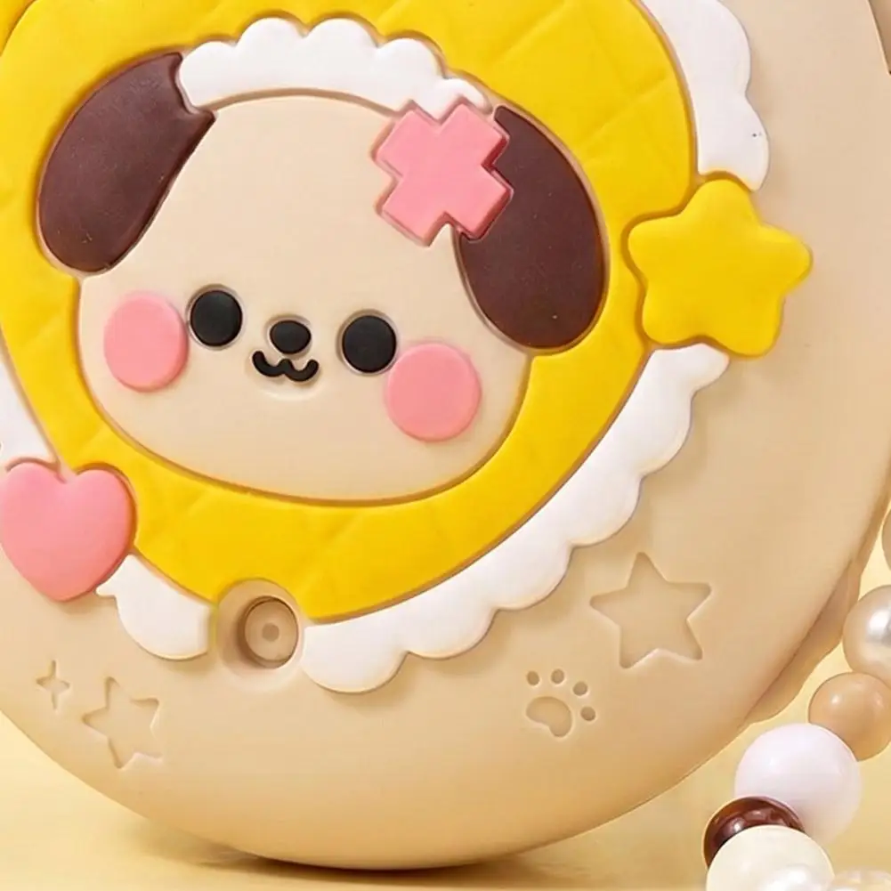 Urocze silikonowe etui z motywem kreskówkowym do Tamagotchi Paradise, miękka osłona ochronna z paskiem na rękę z koralikami. — zdjęcie produktu 5