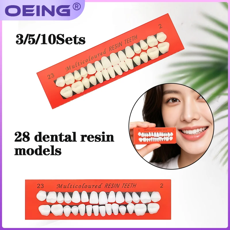 

Materials for Full-Mouth Denture Manufacturing: High-Abrasion-Resistance Resin Denture Teeth for Practice Arrangement