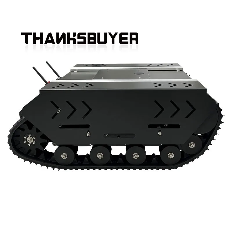 TR600 Mini Developer Edition Tracked Tank Robot Chassis, 48V 500W Motor Open Source ROS Development Platform for UGV Robot