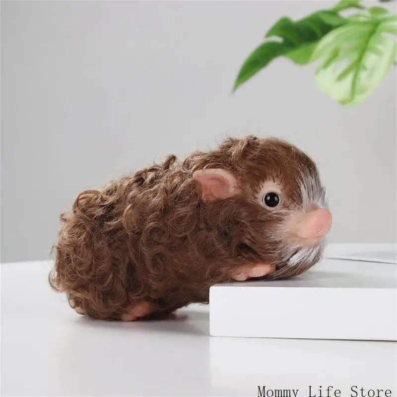 Reborns Wild Pig Raise a Pet Squeeze Piggy Toy Figurine Room Decors
