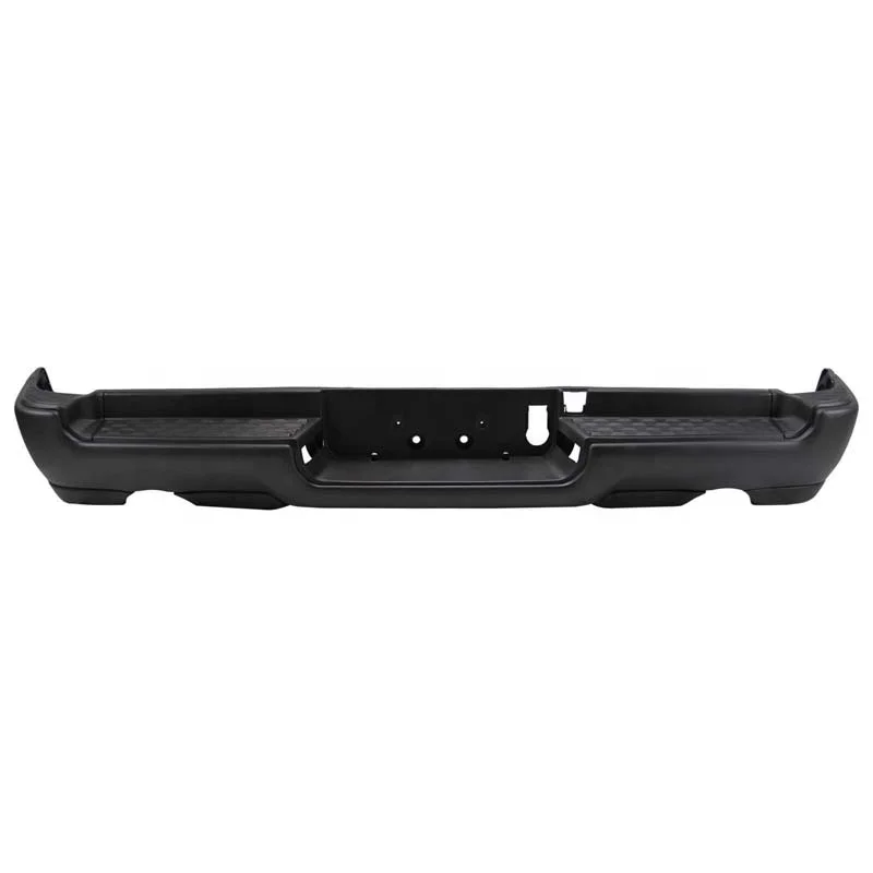 Auto Part w/ Dual Exhaust W/O sensor holes Black Rear Bumper For Dodge  RAM 1500  2019-2022