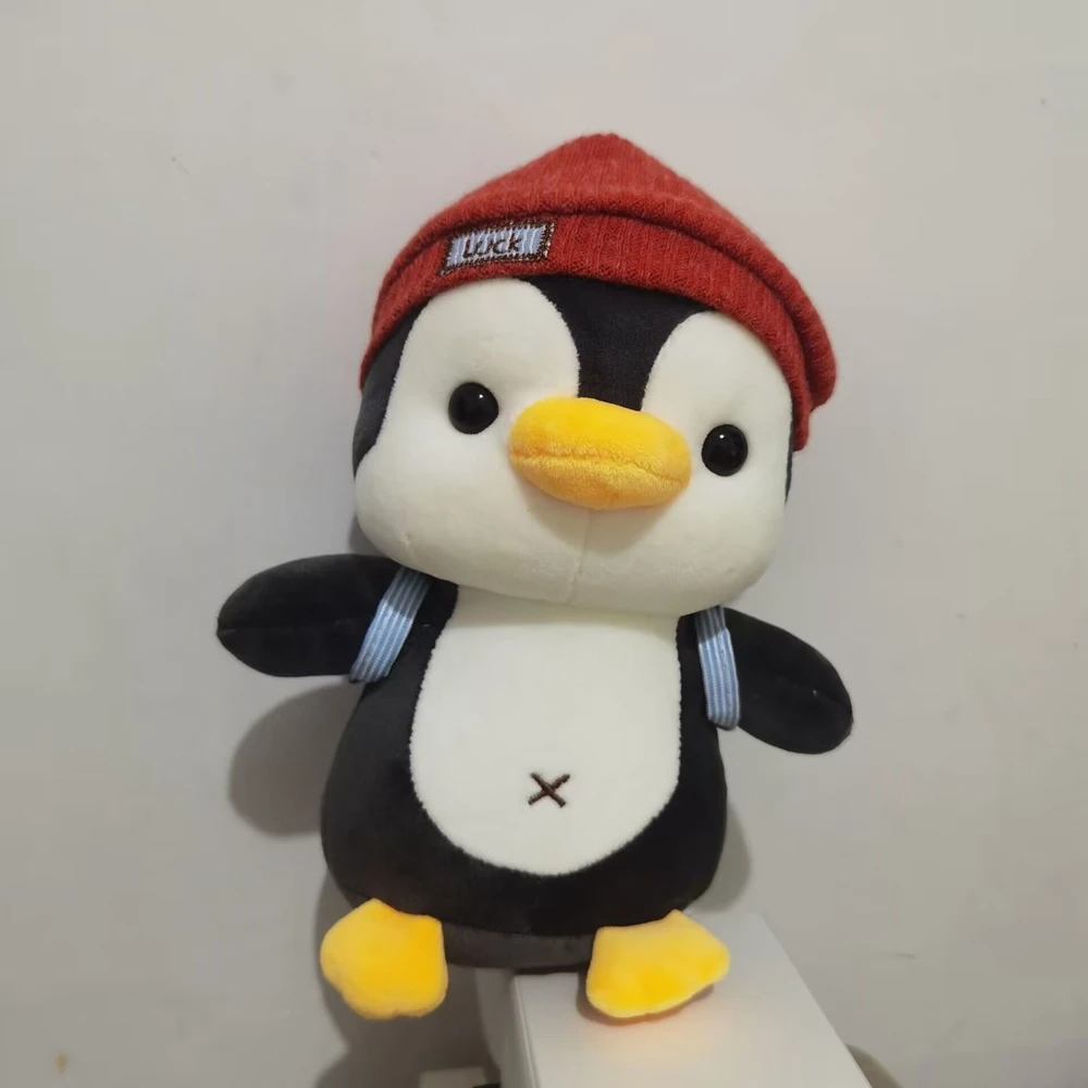 25cm três cores bonito cura boneca pinguim brinquedo de pelúcia boneca preenchimento macio super bonito menina meninos dormir travesseiro presente de aniversário