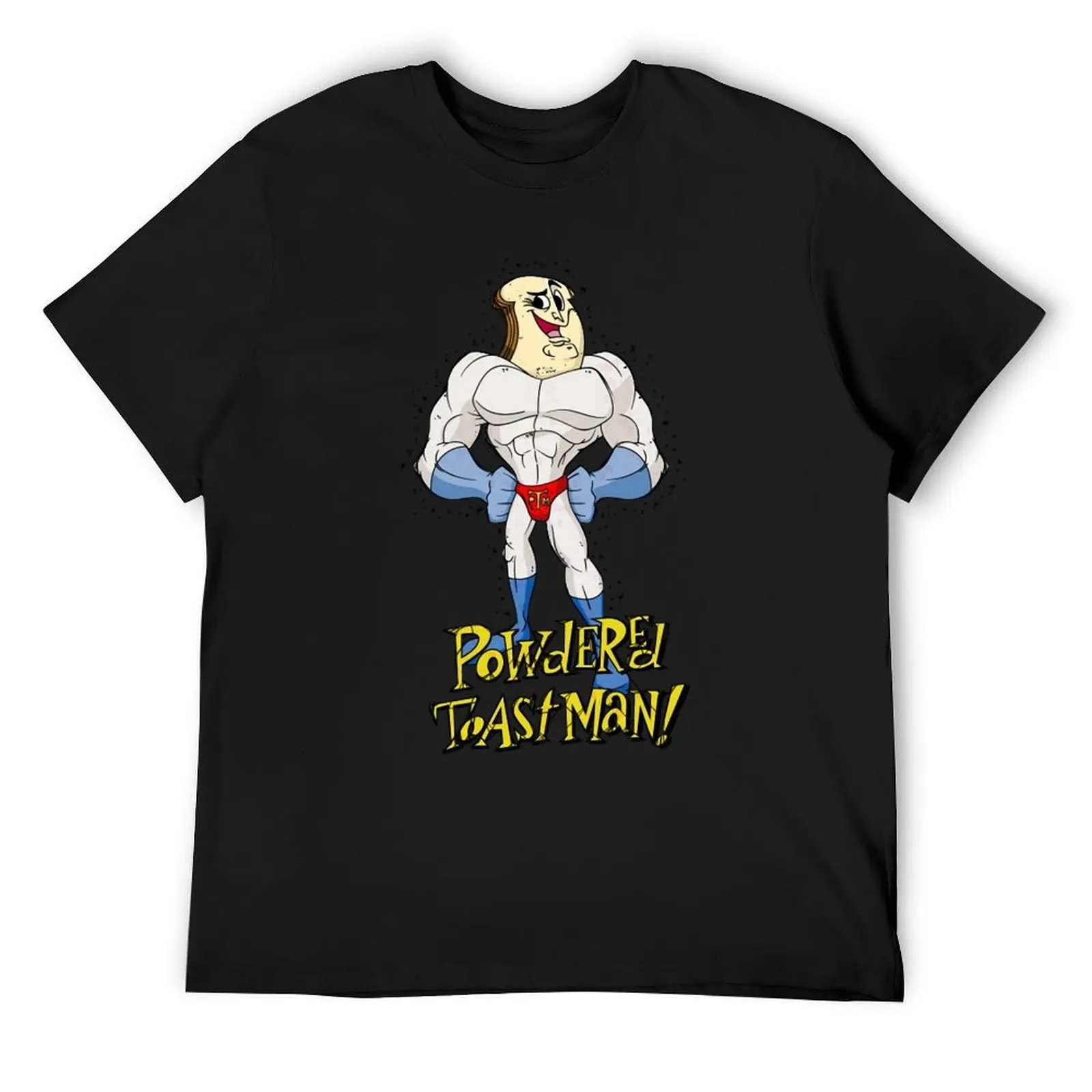 pówdéréd tóást mán T-Shirt graphic t shirt vintage cotton graphic tees t shirt men