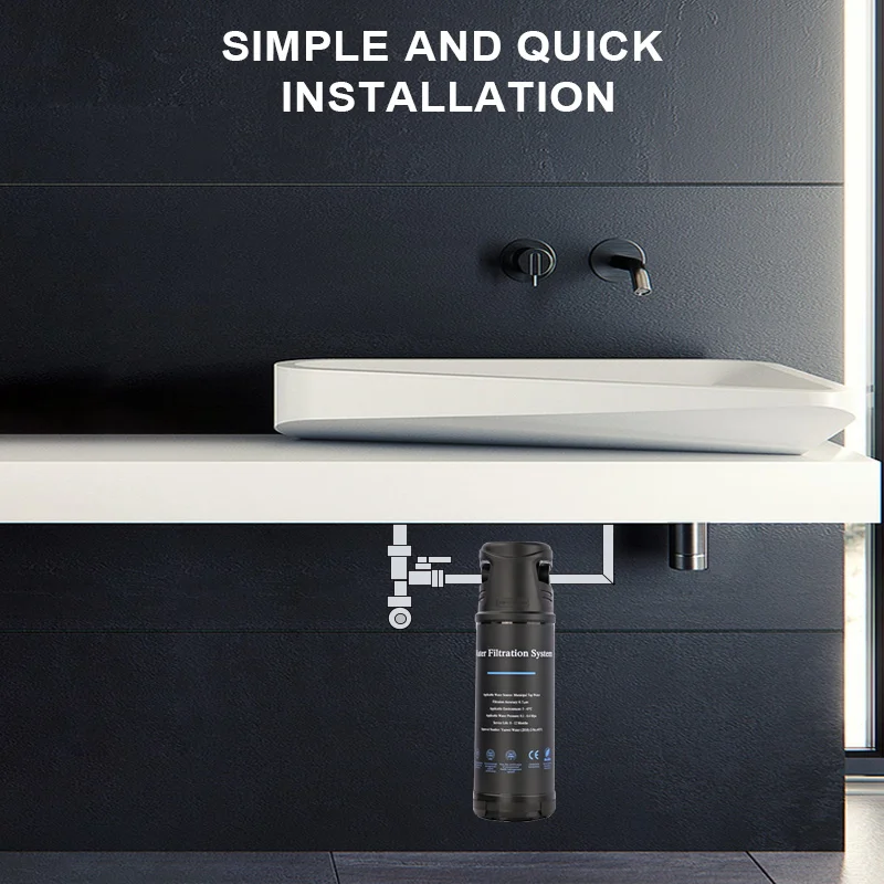 STLF CWJ Under Sink High Capacity Direct Under Counter Drinking Water Purifier