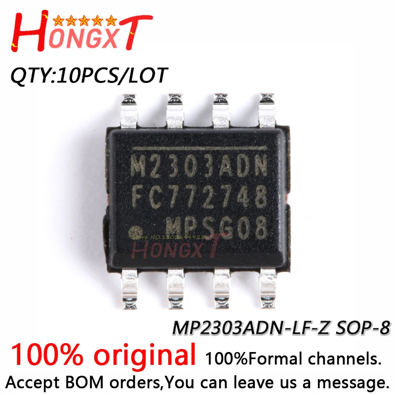 10PCS 100% NEW MP2303ADN-LF-Z DC-DC SOP-8.Chipset