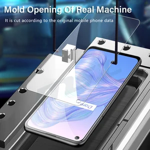 Mäßiger Glasschriftenschutz, Schutzfilm, Realme 7, 8, 9 Pro, 10, 7i, 8i, 9i, 3 Pces 10 Hauptverkaufsglaskamera Reich 7 - №2