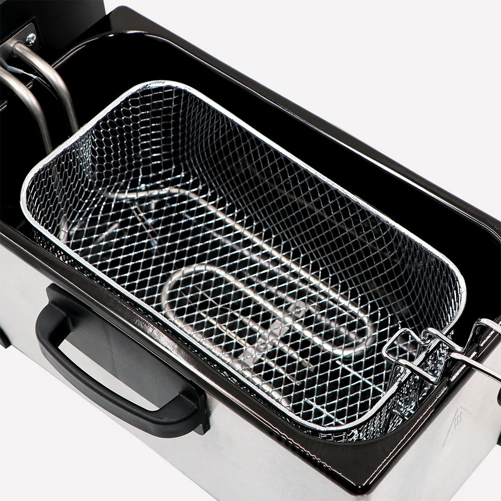 110V US standard household fryer, chicken chop electric fryer, fries and chips machine electric stove