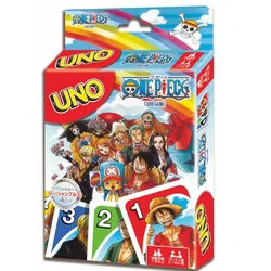 Anime UNO Games One Piece AND NARUTO Minions  Card Game Family Funny Entertainment Board Game Poker Cards Game Gift Box