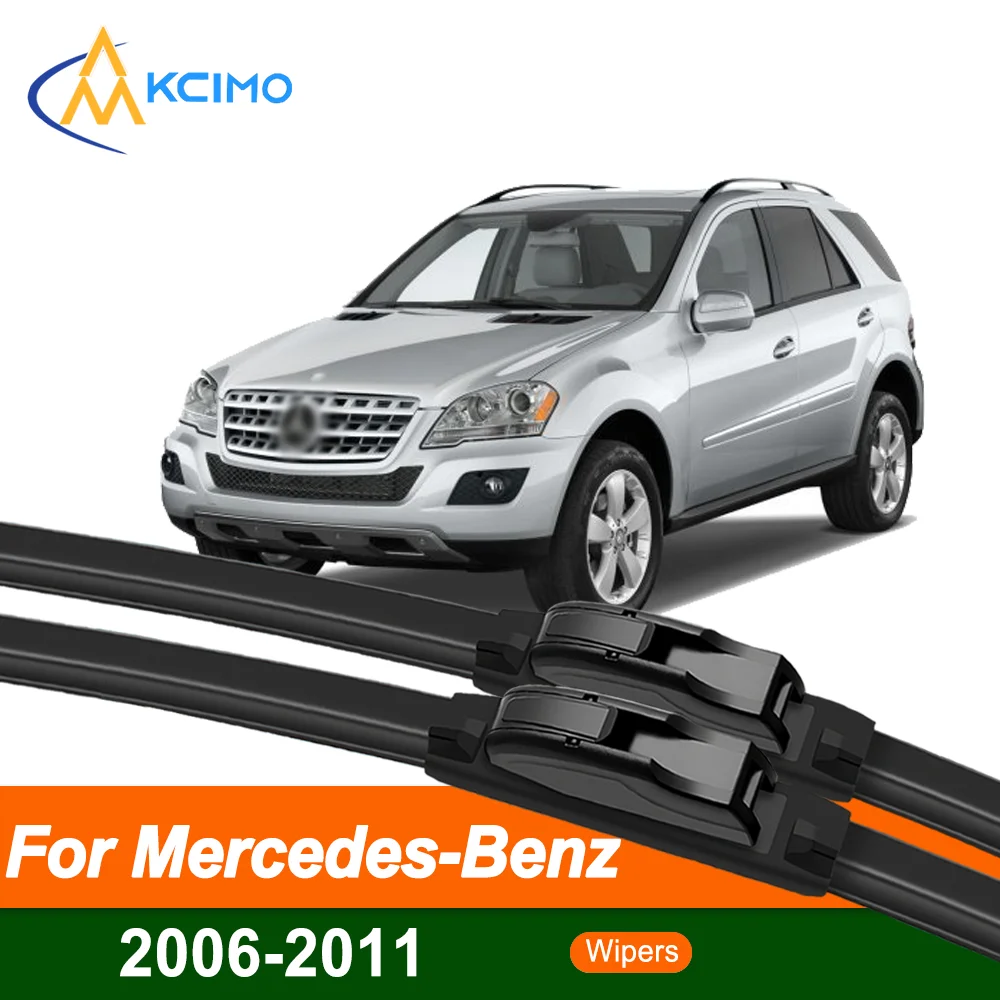 

For Mercedes-Benz M-Class W164 2006–2011 2007 2008 2009 Front Wiper Blades Car Windscreen Windshield Window Wiper Accessories