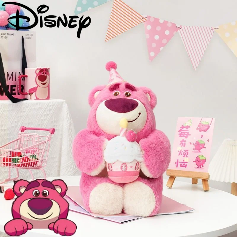 

Музыкальная игрушка Disney Lotso в новом стиле для мальчиков и девочек, креативный подарок на день рождения - может записывать и петь