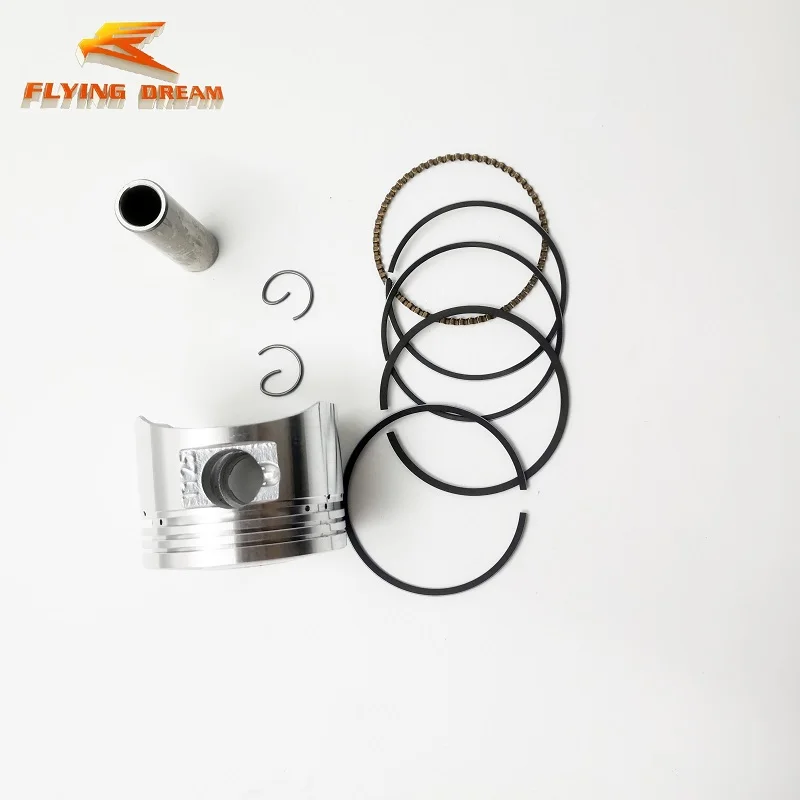 Original LF125 LF120 Piston Set 52.4mm 14mm Pin For Lifan 125cc 120cc 1P52FMI Horizontal Engine Dirt Pit Bike ATV