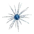 Flash blue