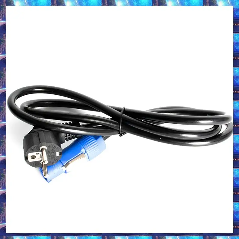 

2025 Powercon Plug 1.5M Black Stage Light Power Cable 3-Core DMX512 LED Event Lighting Cord Aviation Power Cord EU PLUG,Powercon