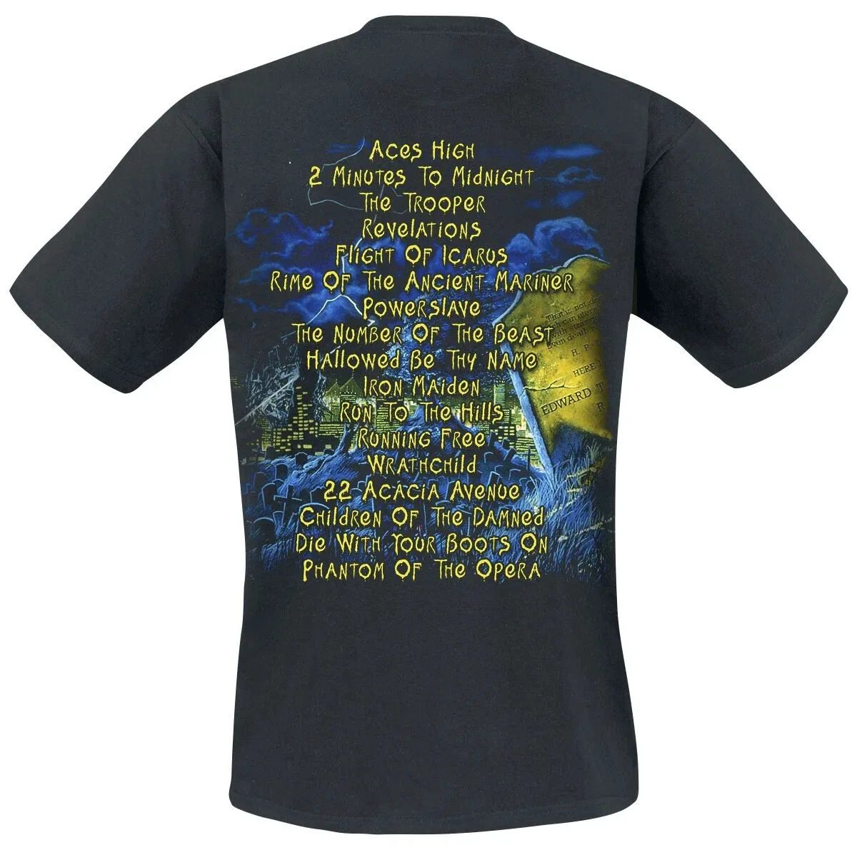 Live After Death _ تي شيرت Iron Maiden فاخر عالي الجودة لكل من الرجال والنساء قميص Y2k 2026 صيفي #4