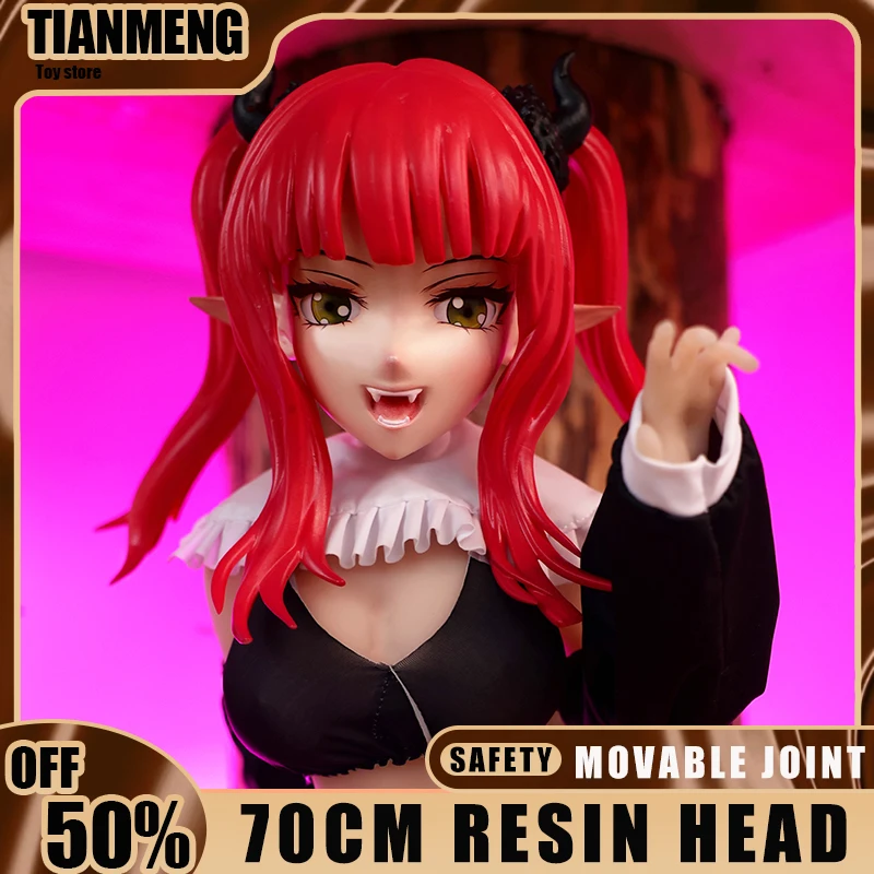 

RENHEYUOU 70 см высококачественная кукла BJD, коллекционная модель мини-куклы, мягкий материал, резьба по голову из смолы, регулируемые соединения, интерьер комнаты