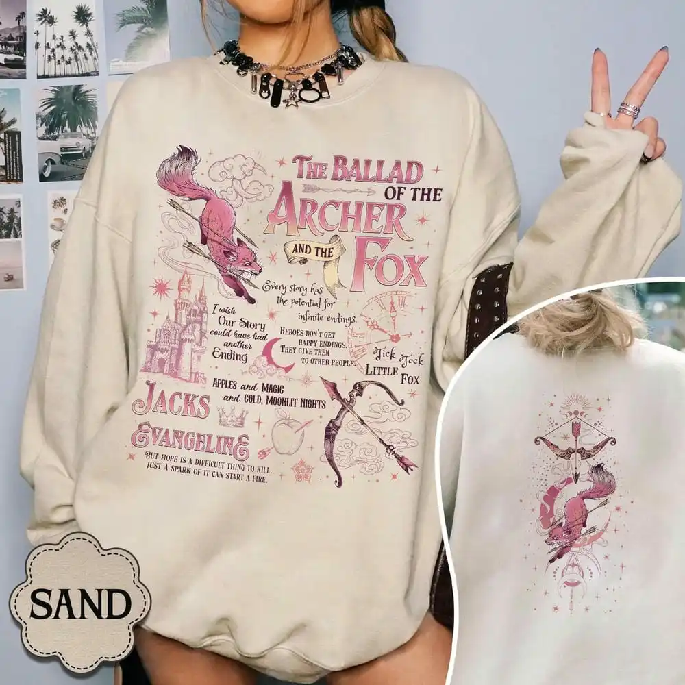 

Фэнтезийные книги Evangeline and Jacks Свитера Once Upon A Broken Heart Толстовка Винтаж Комфортная толстовка унисекс из темной академии