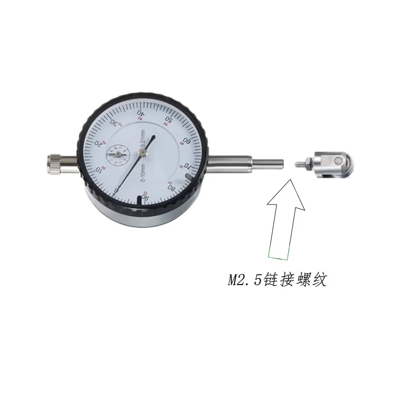 1pc Indicator Point Depth Gauge Roller Measuring Head Tip Stainless Steel M2.5 Roller For Dial Indicator Roller Depth Gauge Tool