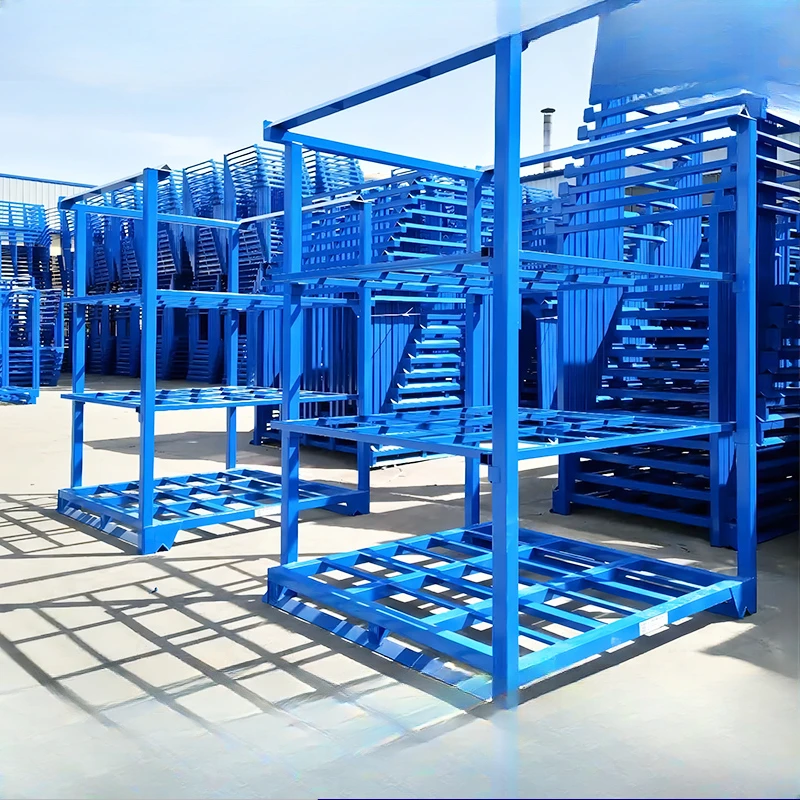 

Folding stacking rack Qiao fixed rack intubation stacking rack mobile cold storage goods