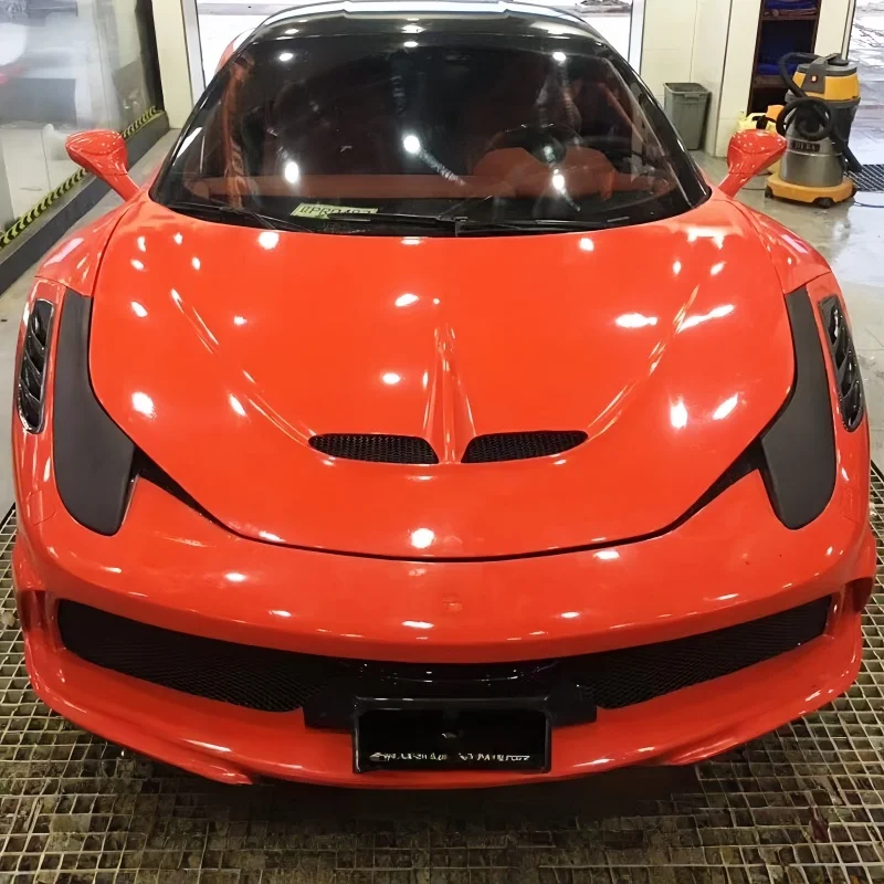 Suitable forFerrari 458 Upgrade and Modification, Carbon Fiber Material Small Surround Complete Body Kit 6