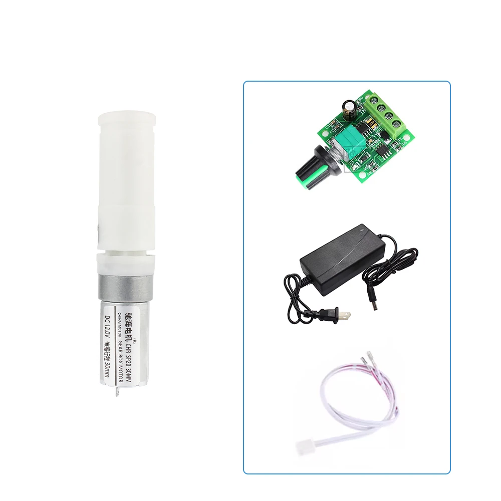

SP20-190 Micro Dc Telescopic Push Rod Motor Speed-Adjustable Gear Reduction Motor 6V 12V
