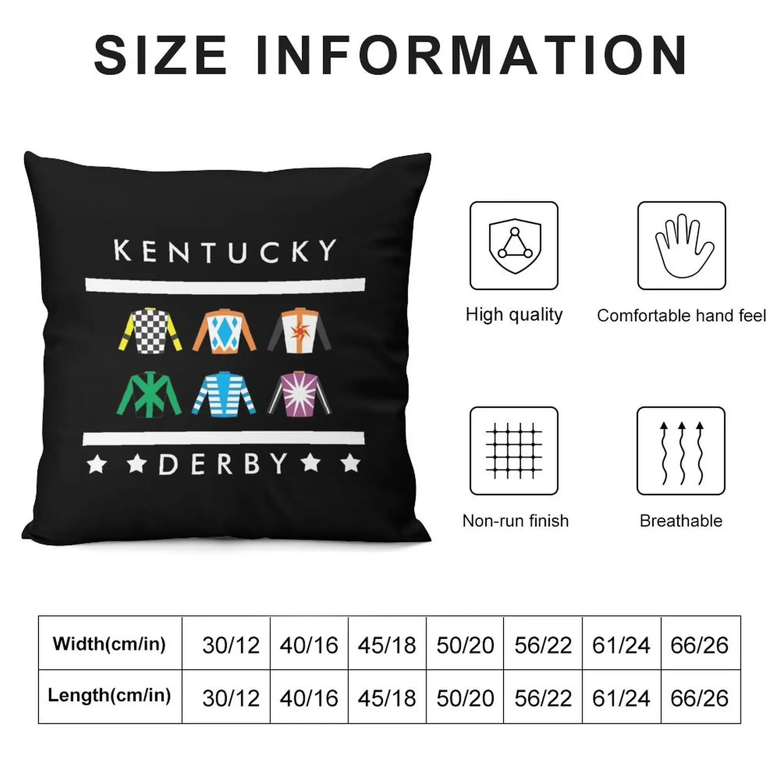 Kentucky Derby Day Throw Pillow anime girl christmas decorations 2025 pillow