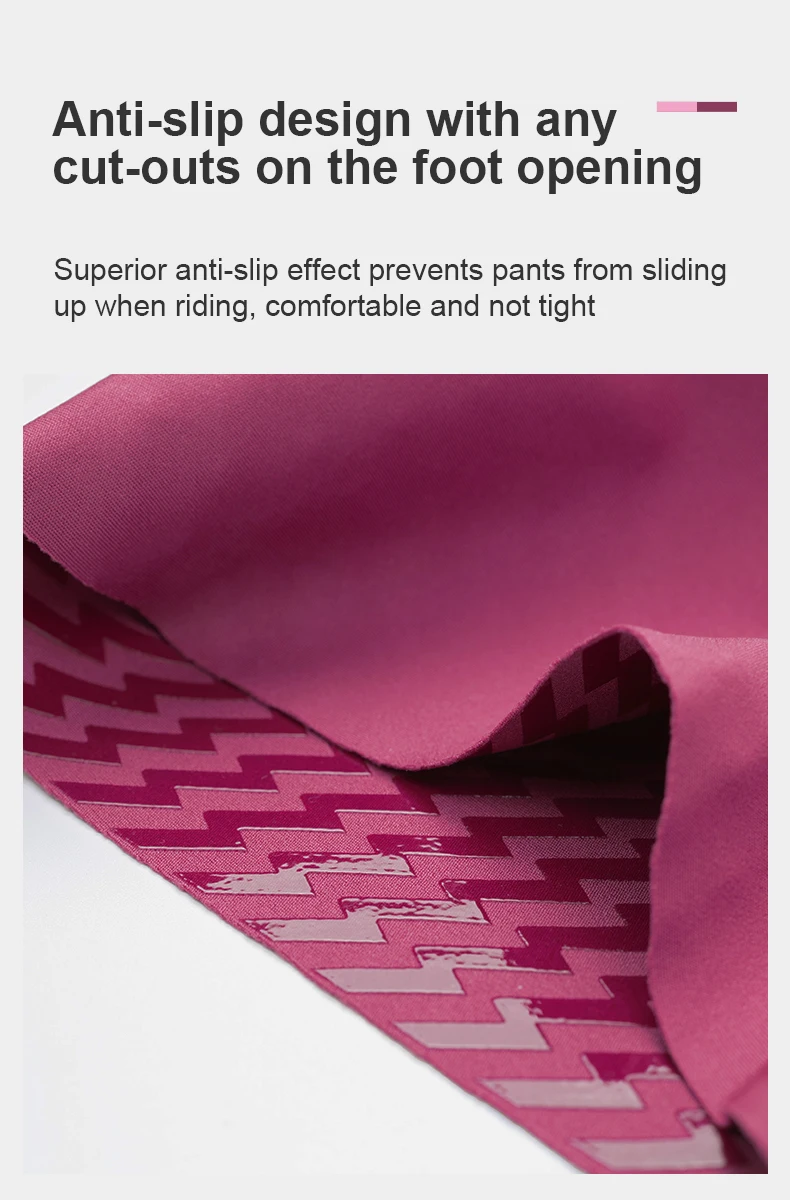 LAMEDA Damen-Radlerhose mit Polsterung, Hochgeschnittene Straßen- und MTB-Fahrradhose, Professionelle Rutschfeste Radlerhose – Detail 6