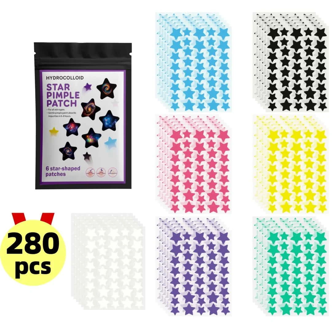 280Pcs Star Acne Pa… - image