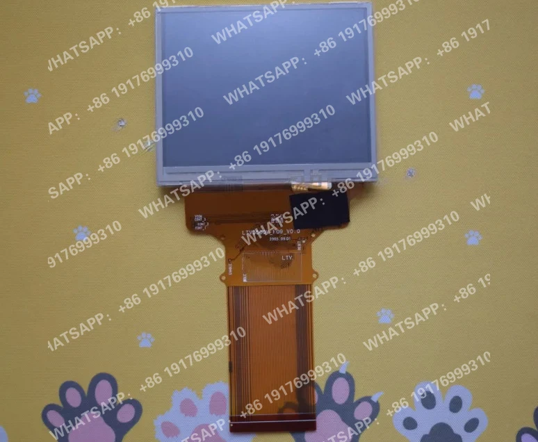 Pantalla LCD Original de 3,5 pulgadas LTV350QV-F06 LTV350QV-F09, digitalizador para Saeco Primea touch plus, panel GPS PND