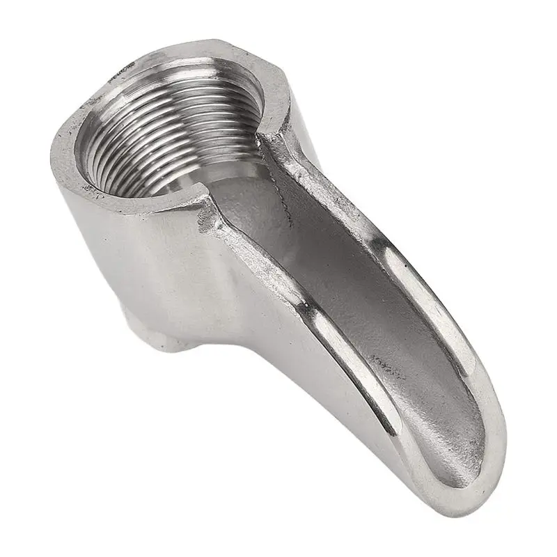 ABUN 2-Pack Portafilter Single Nozzle, Food Grade Stainless Steel, for Semi-Automatic Espresso Machines, Barista Coffee