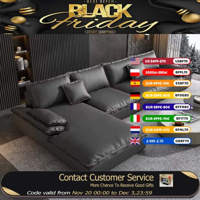 

Gray Luxury Living Room Sofas Designer Italian Floor Loveseat Living Room Sofas Lazy Modern Arm Schlafsofa Bett Furniture Home