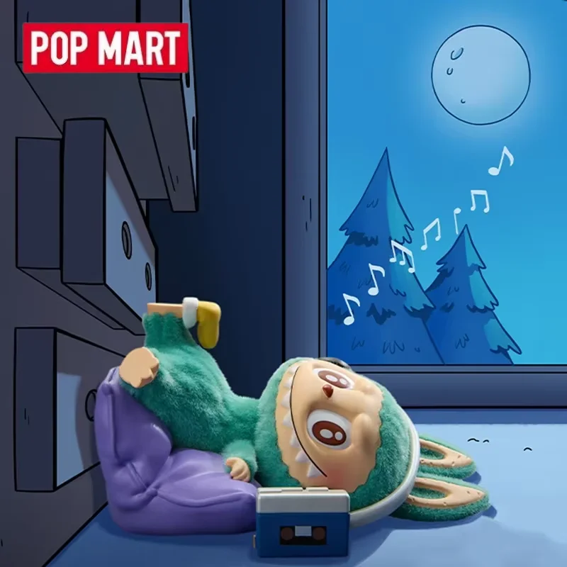 POP MART LABUBU THE MONSTERS 1:00 A.M. Series Blind Box Toys Mystery Box Mistery Caixa Action Figure Genuine Surprise Box