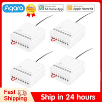 Original Aqara Two-way Control Module Smart Home Wireless Relay Switch Controller 2 channels Work For Mi Home And Apple Homekit