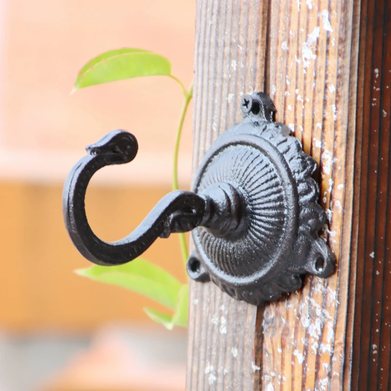 

Европейский потолочный крючок, чугунный Ретро бытовой хлорофитум, дизайнерское украшение ручной работы