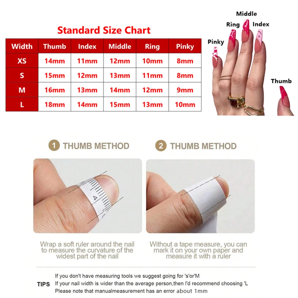 Dicke Acryl-Press-on-Nägel, handgefertigt, vollflächig, handbemalt, luxuriöse, glänzende, geschnitzte Blumen-Handnägel-Tips