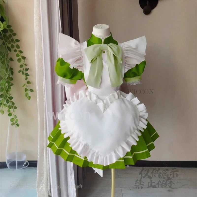 Аниме Aizawa Minto Midorikawa Retasu Fuon Purin Косплей Костюм Прекрасный Токио Красочное Платье Горничной Вечеринка Мяу Ролевая Игра Индивидуальные