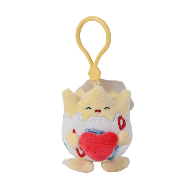Gengar Pikachu juguetes de peluche Pokemon rellenos Mimikyu Mew Togepi llavero mochila colgante llavero regalos de cumpleaños