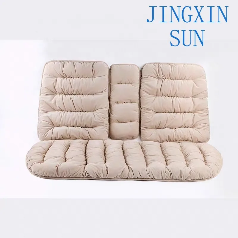 Dog Car Seat Cover, Soft Pet Dog Back Seat Cover & Single Front Dog Cover , Pet Car Cover with Non-slip Bottom