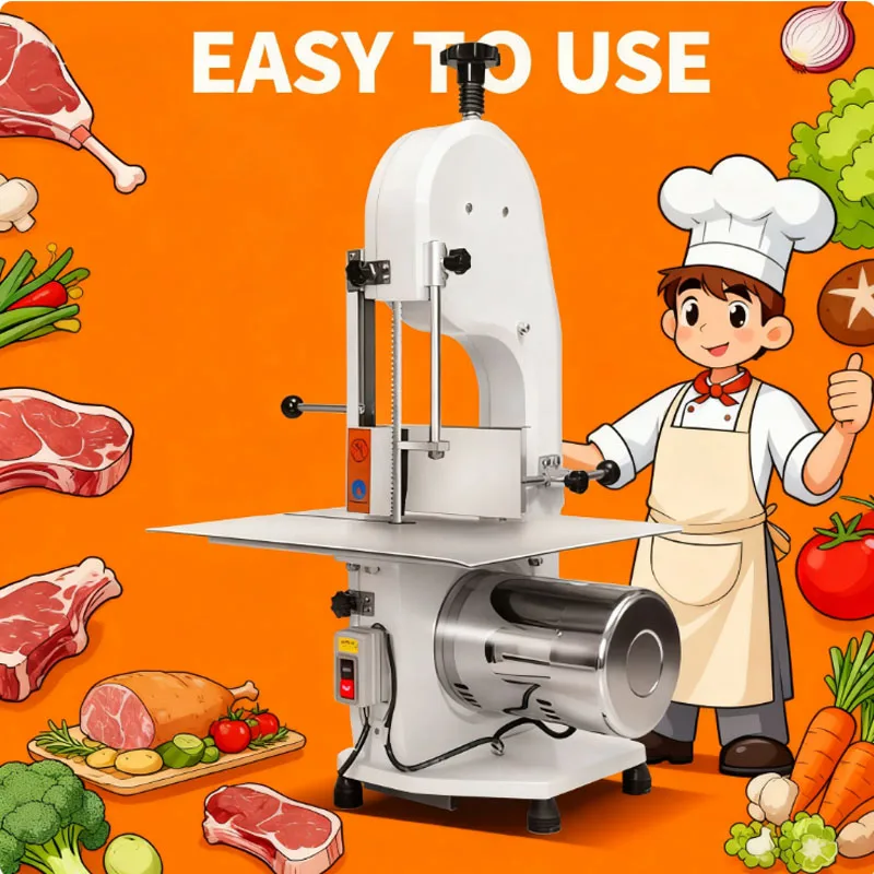 뼈 절단기 상업용 뼈 절단기 냉동육 절단기 갈비 생선 고기 소고기 절단용