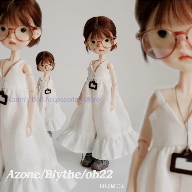 

2026 New arrival clothes for Blythe/landoudou Cotton and linen jumpsuits/AZONE/OB22/OB24/BLYTHE