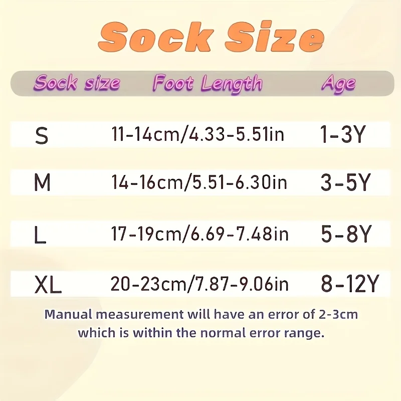 5-Pack Children's Floor Socks with Pink Bow and Bunny Pattern, Non-Slip Soft Sole Indoor Socks for Girls, Babies, and Toddlers, Featuring Cherry Fruit and Letter Designs, Suitable for Casual Daily Lif image 5