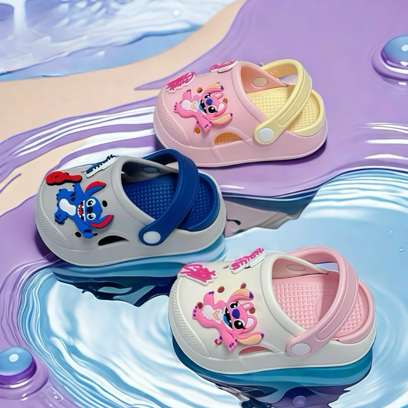 

Kids'Slippers Cartoon EVA Fashion Summer Shoes For Children Anti-slip Soft Thick Bottom Home Slipper Pink White Size 130-180