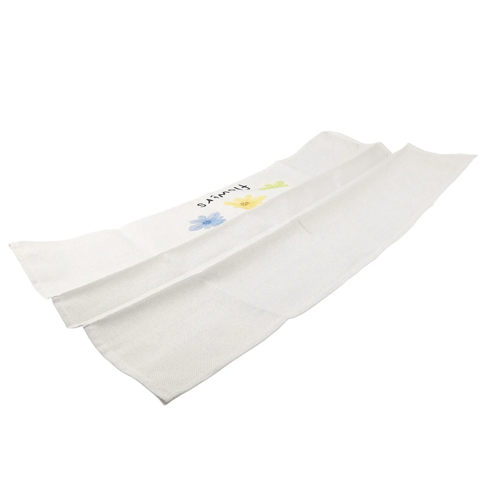 Linen heating dust cover that fits various heater sizes providing dust protection and a sleek look to indoor heating units