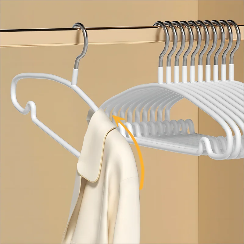 Simple Clothes Hanger Non Slip Dormitory Household Clothes Hanging to Prevent Clothes Deformation Clothes Storage
