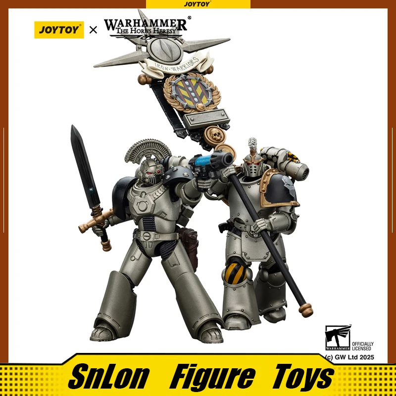 

[Предзаказ] Фигурка JOYTOY 1/18 Warhammer 40K Iron Warriors MKVI, тактический сержант, командный отряд, коллекционная модель