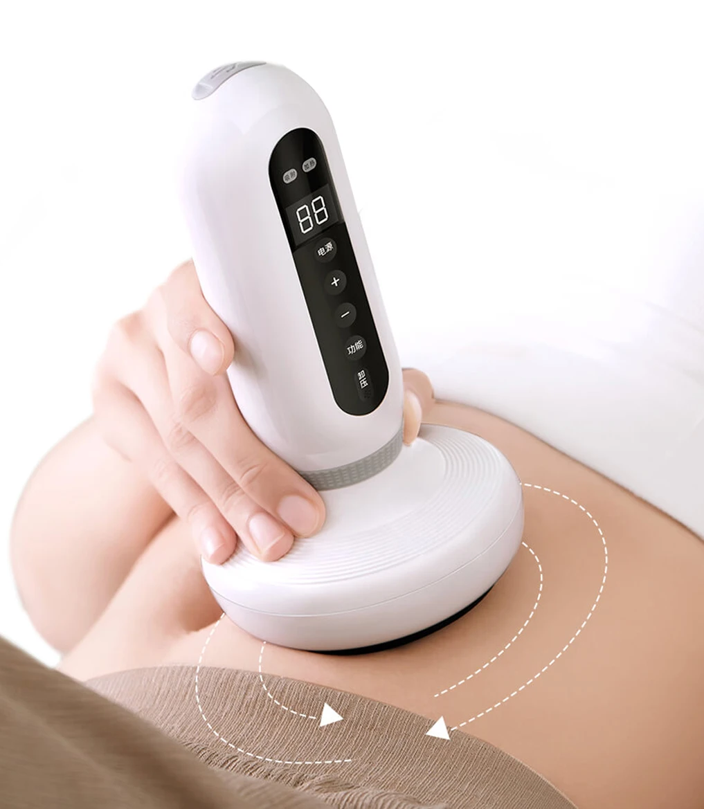 Body Electric Fire Cupping Therapy Machine Gua Sha Massage Tool Drip Electric Gua Sha Scraping Massager