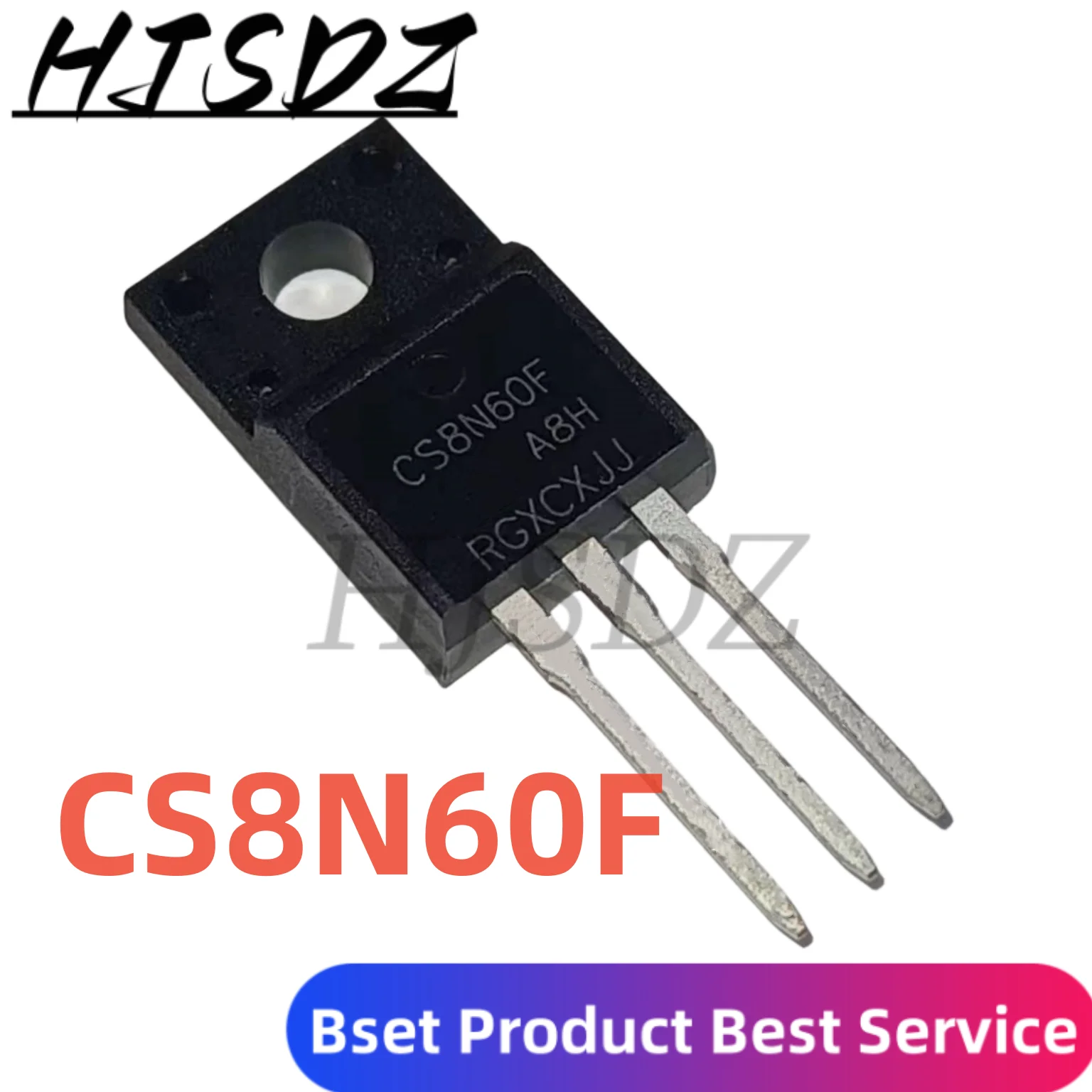 5pcs CS8N65F CS830F CS13N50F CS7N65F CS8N60F CS2N60F CS10N60F CS10N65F TO-220F MOS FET