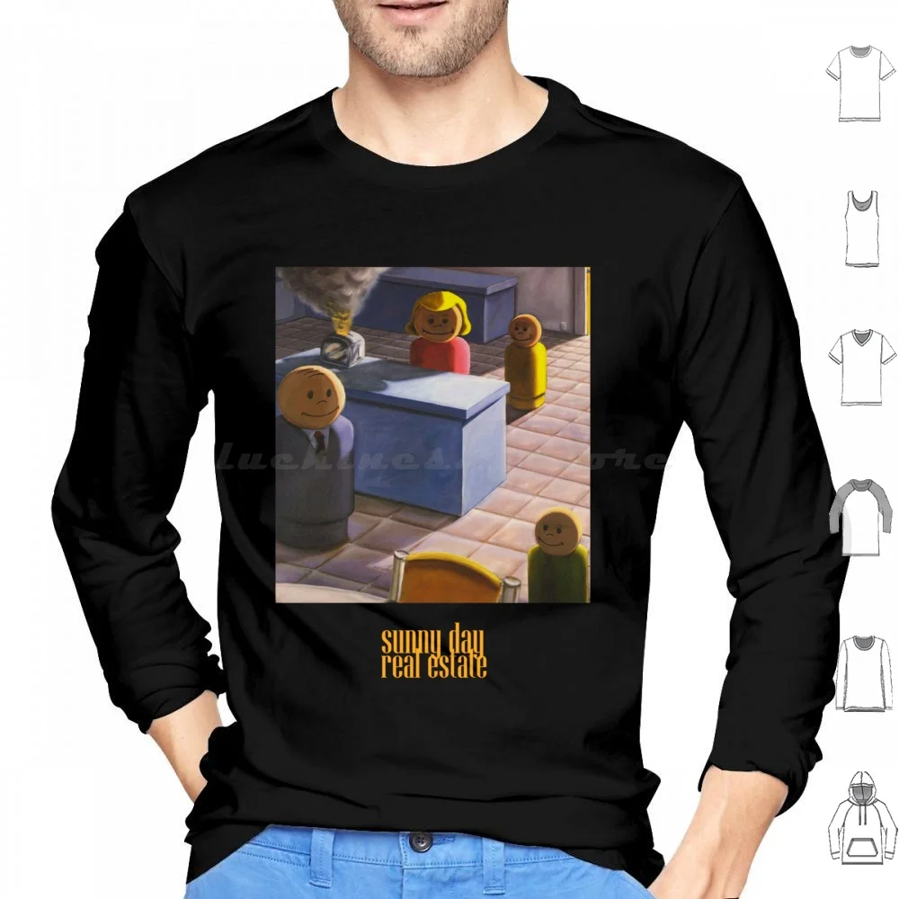 Sunny Day Real Estate Hoodies Long Sleeve Sunny Day Real Estate Emo Real Estate Indie Music Estate Real Post Hardcore