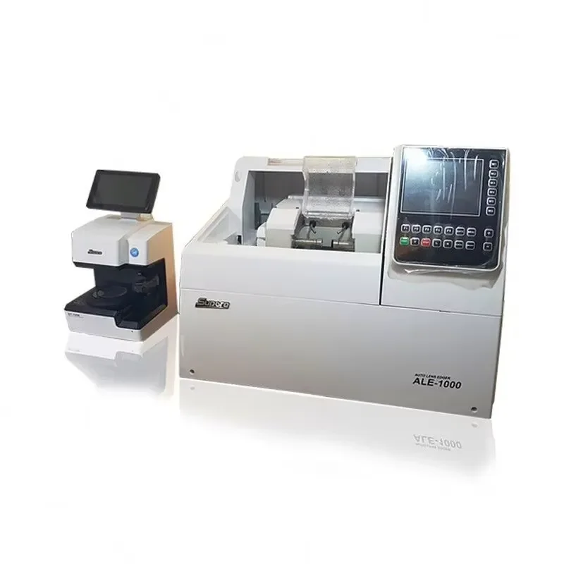 Ophthalmic Cutting Machine ALE-1000 Auto Patternless Lens Edger With Lens Scanner ST-1200