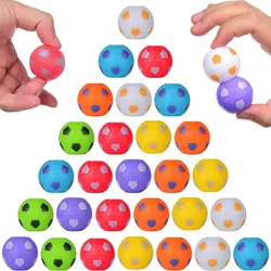 5 Stück Farbe Fußball Fingers pitze Kreisel Dekompression Spielzeug Dusche Party begünstigt Fingers piel Spielzeug Pinata Füllstoffe Weihnachts feier Geschenk